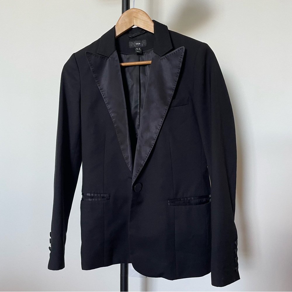 H&M Black Work Blazer